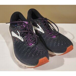 Women's Brooks Glycerin 17 Black Tennis Shoes, Size 10